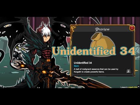 Aqw วิธีทำถุง Unidentified 34