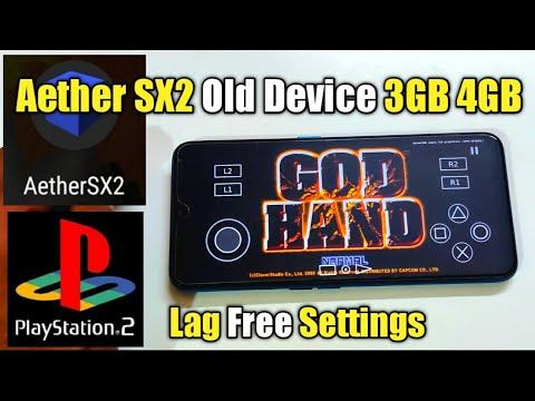 AetherSx2 Best Settings for all device  Aether SX2 Low End Device  Aether SX2 god hand settings