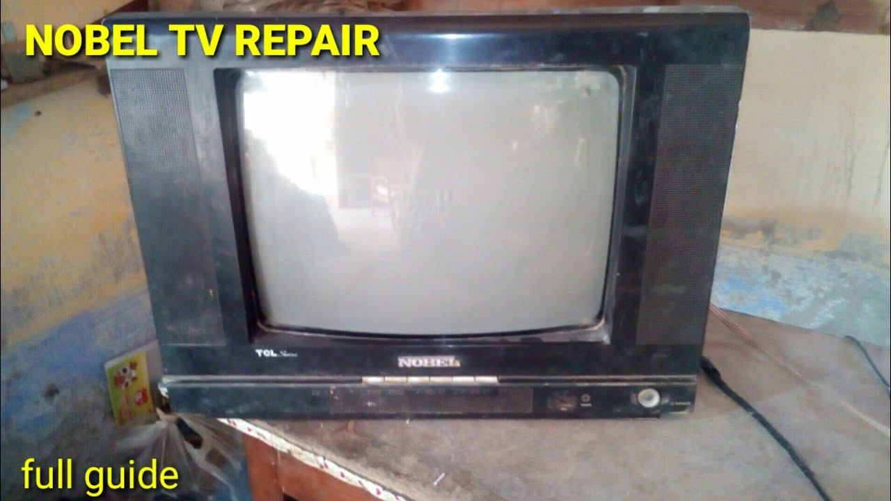 How To Nobel Tv No Power On Problem|repairing Crt Tv|mrsakhawat
