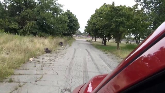 Путешествие по Америке. Детройт - заброшенный район.