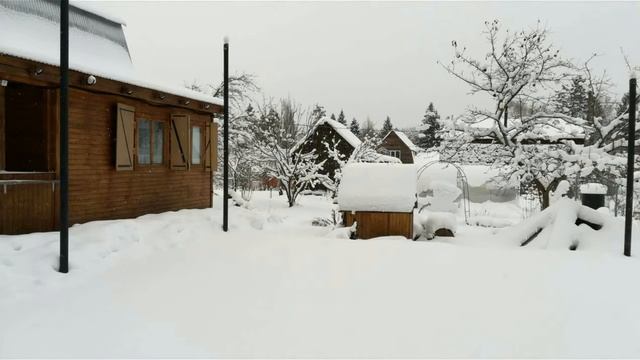 Просто большой навес на даче своими руками