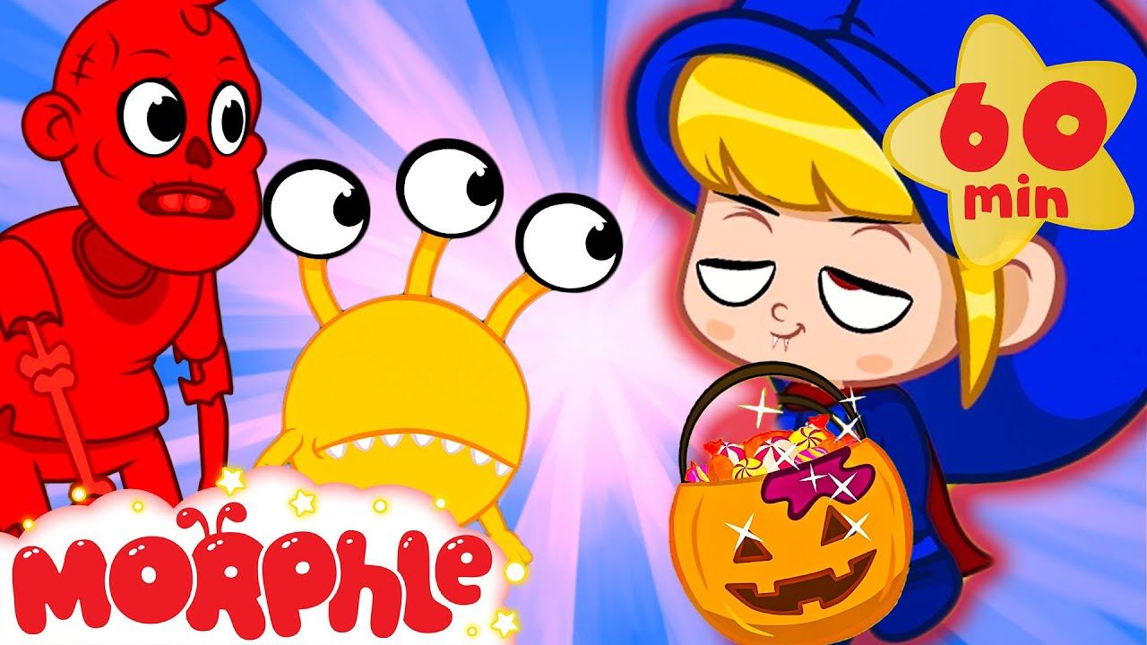 🍬HALLOWEEN CANDY GAME WITH SCARY MONSTER👹 | Best Episodes Of Morphle TV | Monster Cartoon For Kids