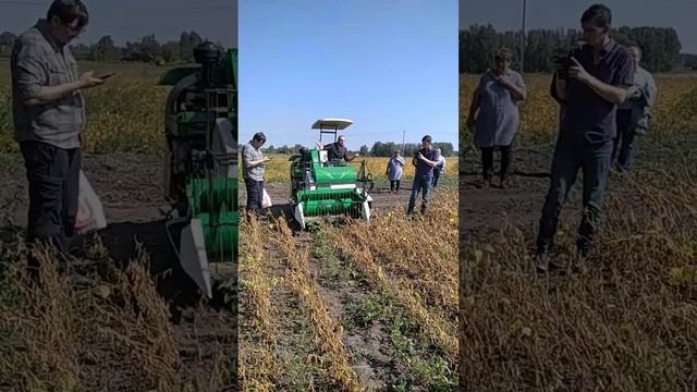 микрокомбайн на сое