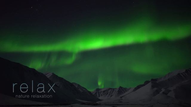 Aurora Borealis In 4K UHD Northern Lights Relaxation Alaska Real-Time Video 2 HO