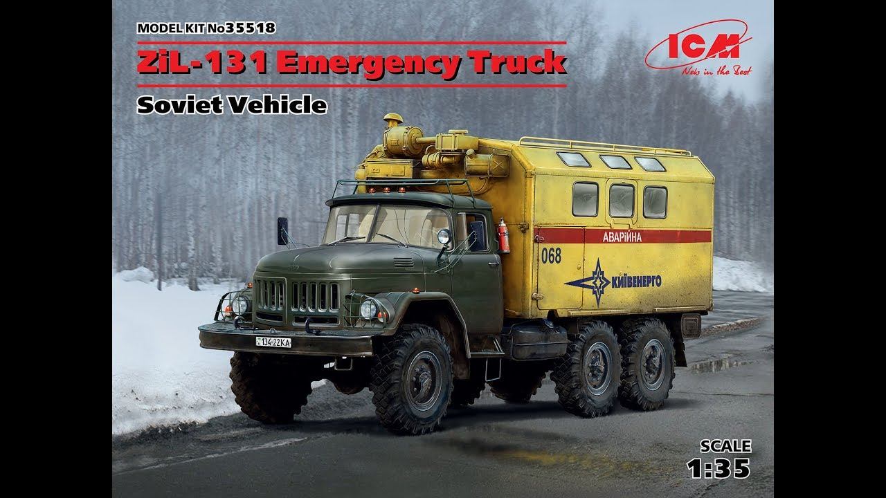 Kit Review: ICM ZiL-131 Emergency Truck 35518