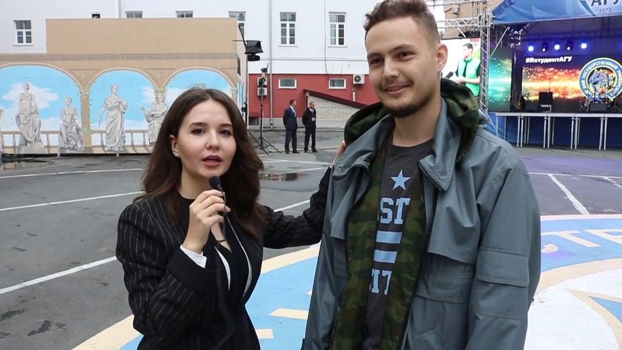Open-air в университетском дворике АлтГУ