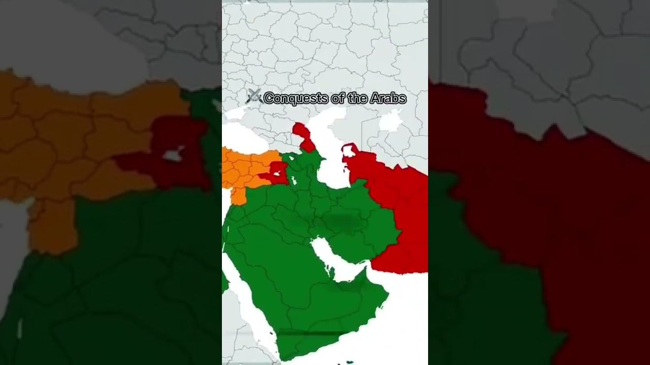 The Byzantine Empire And The Persian Empire VS The Arab Islamic Empire 🇸🇦