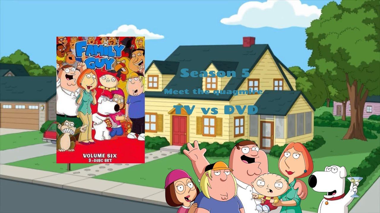 Family Guy: Season 5 Episode 18 Meet the Quagmires TV V.S DVD