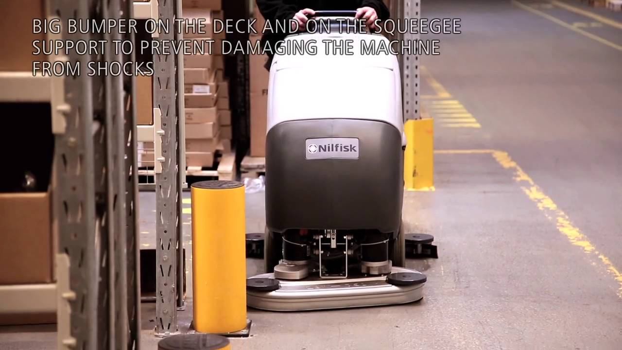 Nilfisk BA651 751 Scrubber Dryer Demo