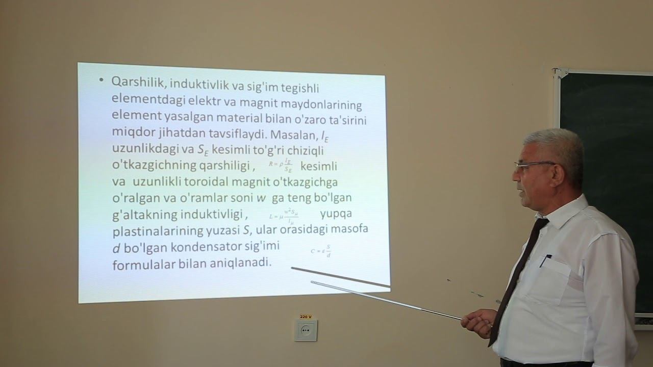 Nochiziqli Elektr Zanjirli Hamda Elementlari Nochiziqli Rezistor, Induktiv G'altak Va Kondensatorla