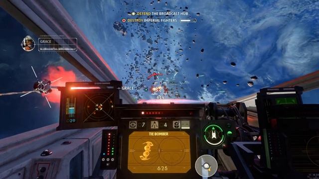 Star Wars: Squadrons Playthrough Part XIII (ACE Difficulty, No Commentary, HOTAS, PC MAX Settings)