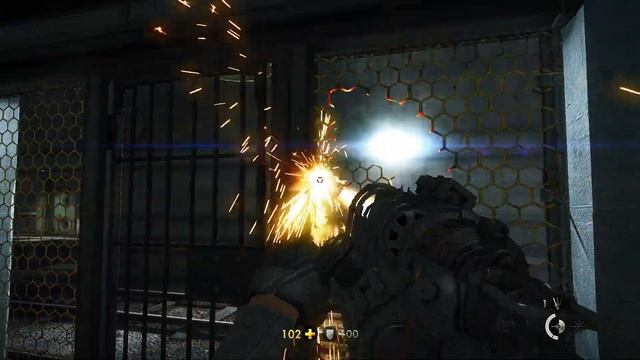 Wolfenstein  The New Order Плаваем в канализации и бегаем по метро