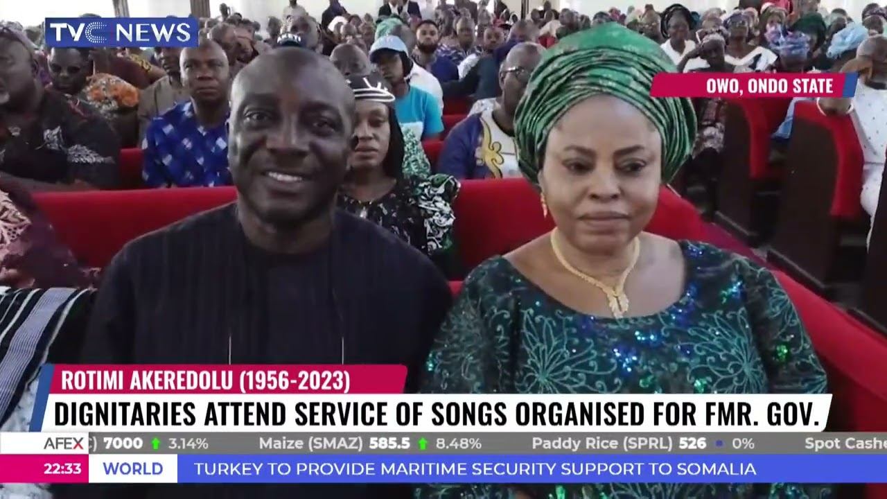 Dignitaries Praise Achievement Of Fmr. Gov. Of Ondo State, Rotimi Akeredolu