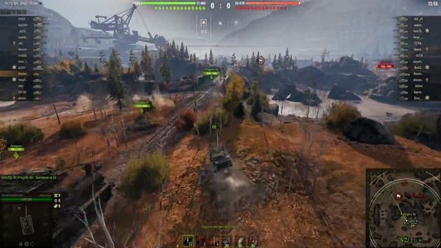 3 отметки на бурасике через подставные бои WOT