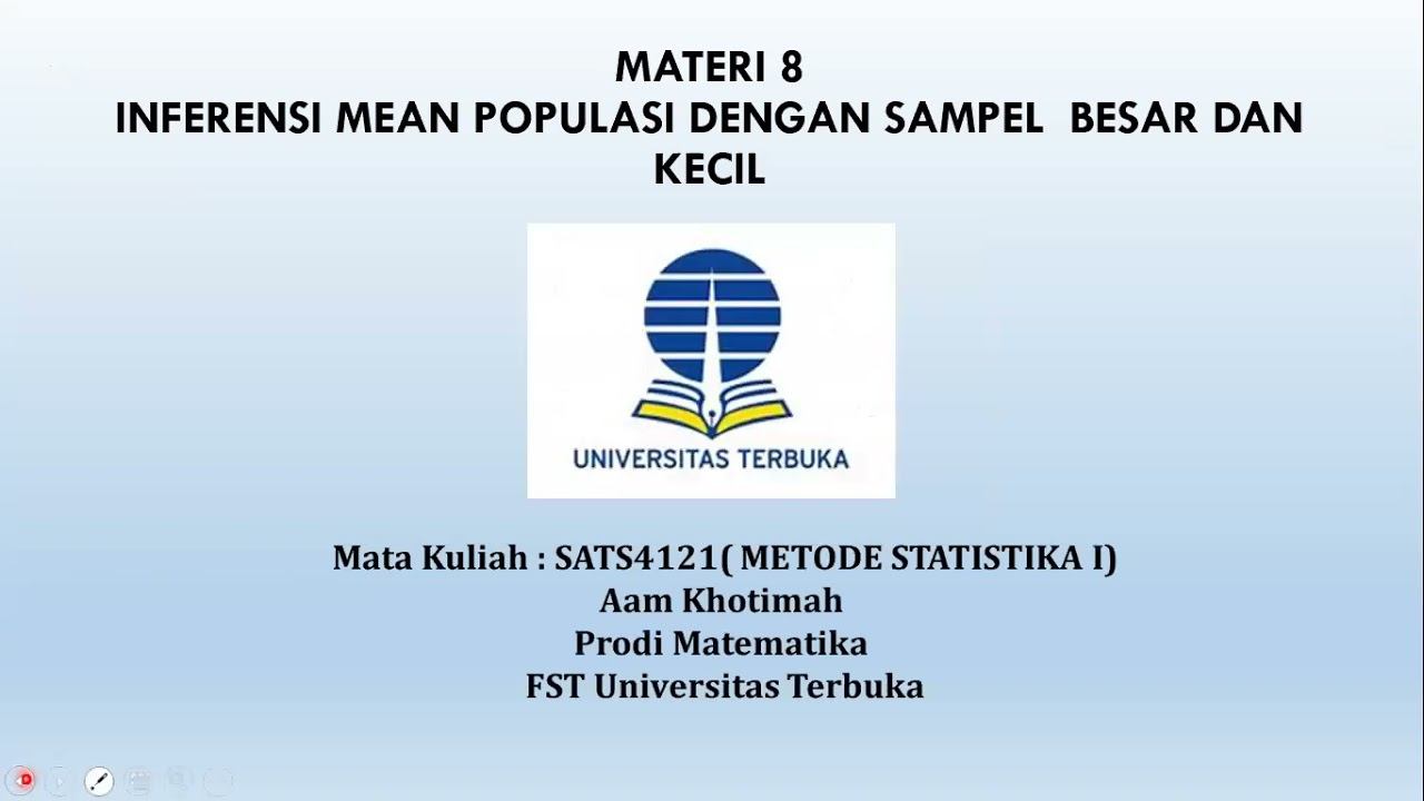 Metode Statistika 1 - Modul 8