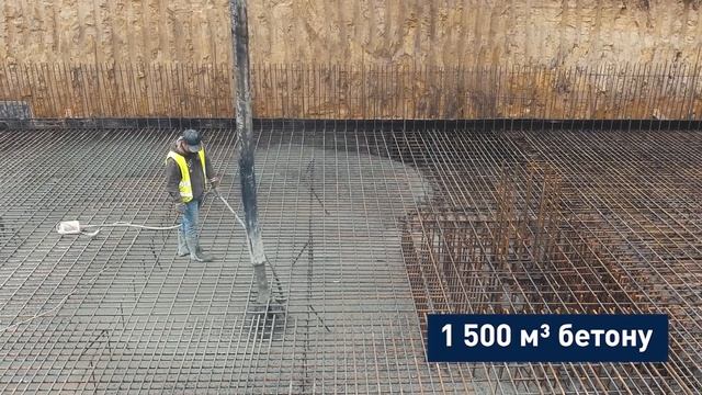 Відеозвіт з будівництва бізнес-центру класу 