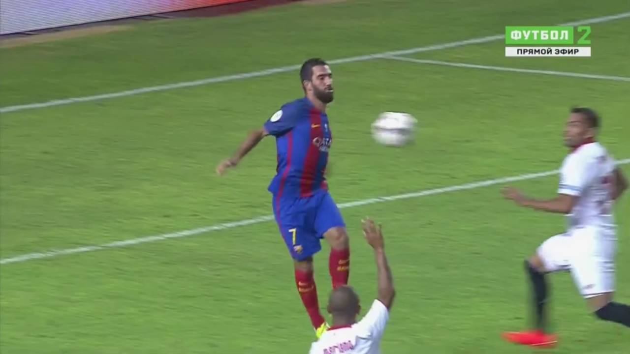 Севилья 0-1 Барселона // Гол Суареса