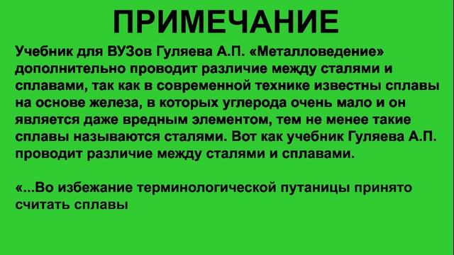Сталь это... Термины и Определения