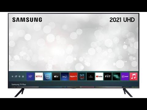PART 1 OF 2 UNBOXING Samsung 55 Inch UE55AU7100 Smart 4K Crystal UHD HDR TV