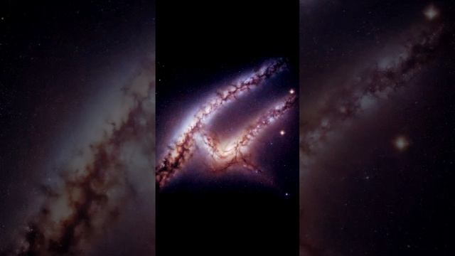 Cosmic Collision: Andromeda And Milky Way In Celestial Clash