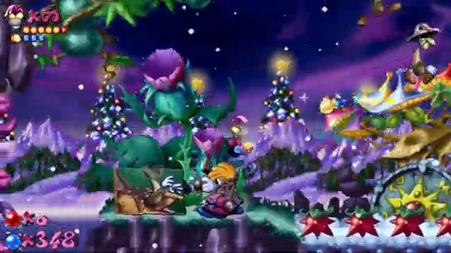 Rayman Redesigner _ Joe's Saga 4_ Christmas Valley _ Created By _ RaveyDavey1993