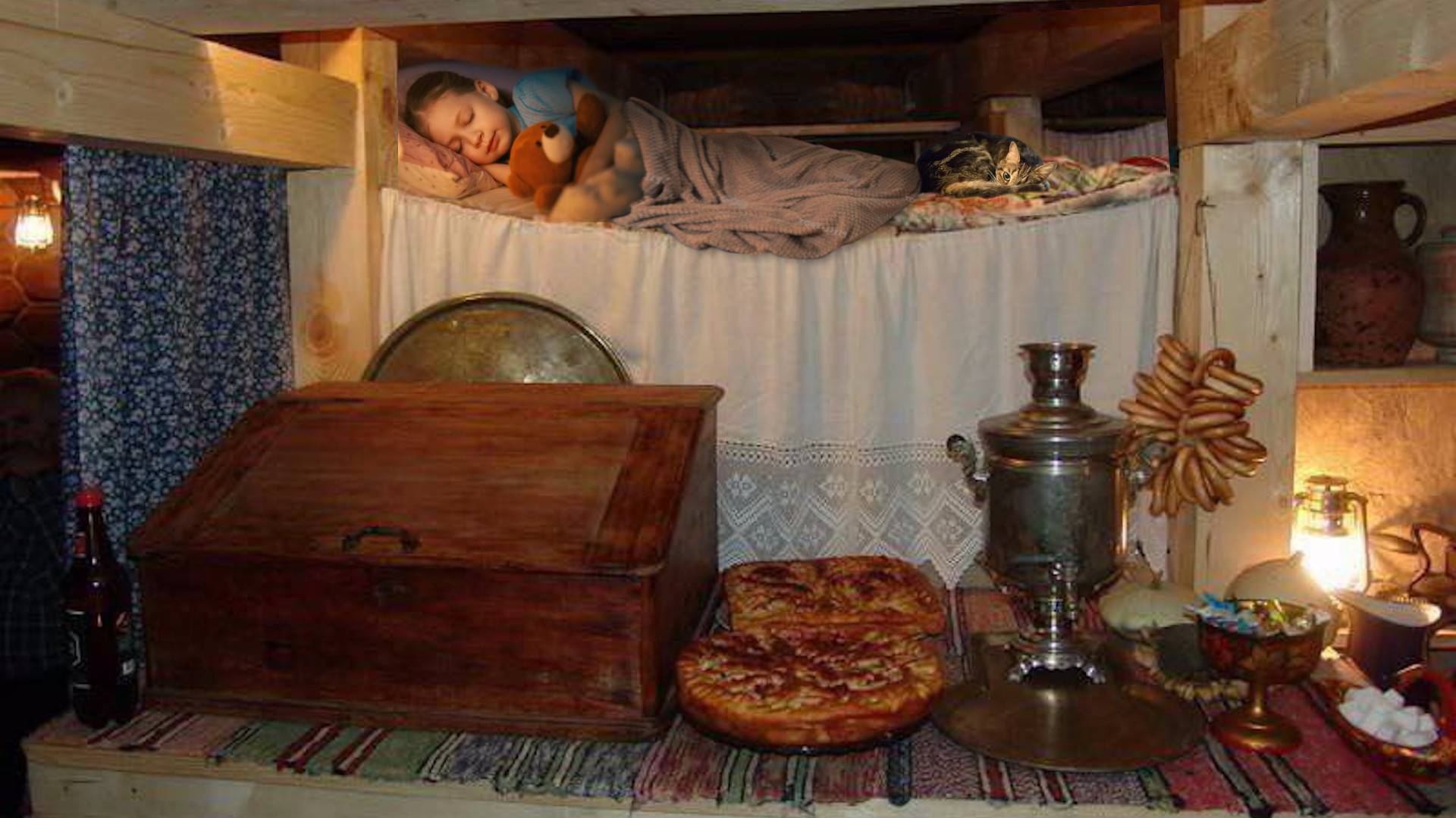 Колыбельная Шаханова на 12-струнных гуслях