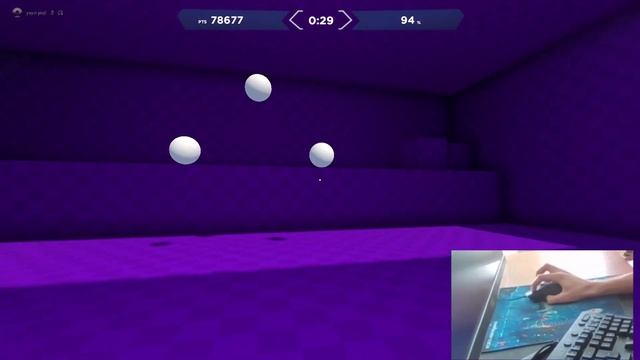 [PR] AimLab Gridshot Ultimate | Score 148.953 - Mouse Cam