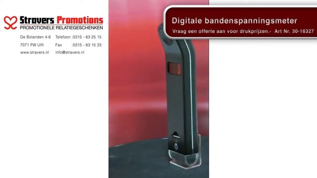 Stravers Promotions - Digitale Bandenspanningsmeter