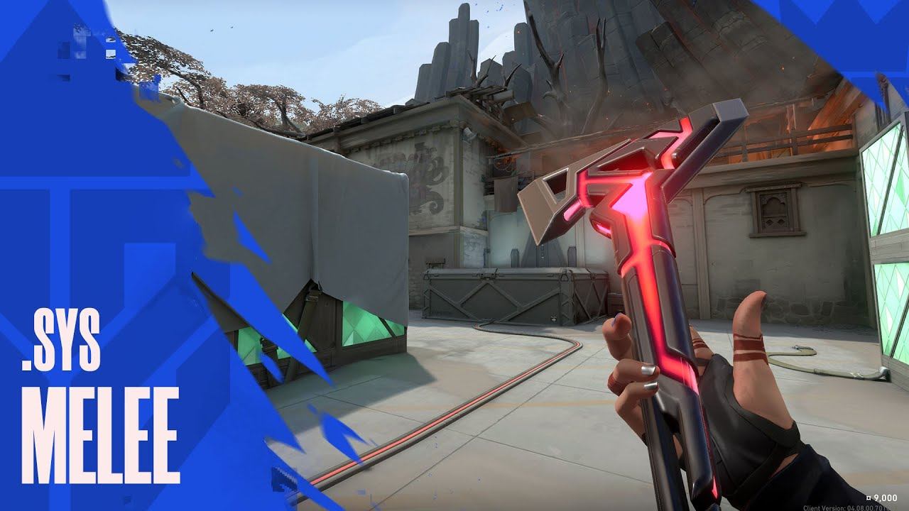Sys Axe Sys Melee Skin Showcase - Valorant Battlepass Knife Skins