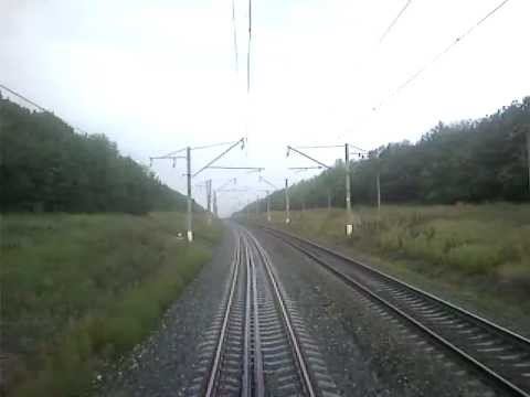 Вид из окна поезда Мурманск-Астрахань