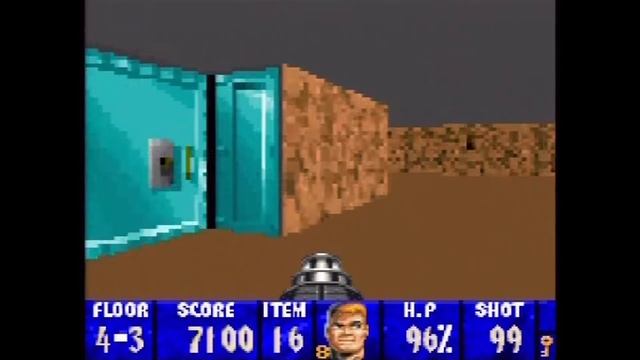 Wolfenstein 3-D (Actual SNES Capture) - Mouse Playthrough - Part 4