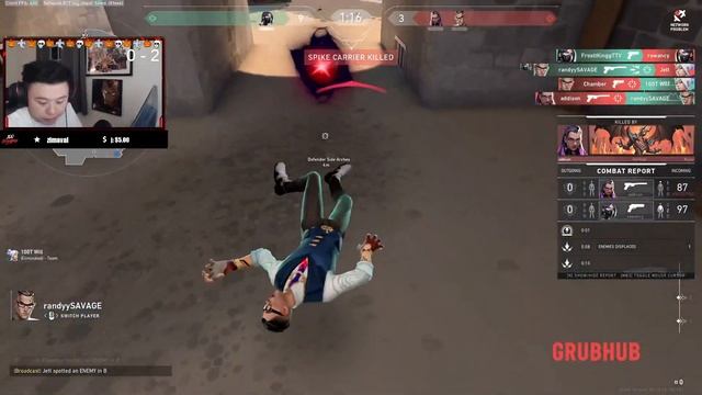 100T DERREK SOVA VALORANT RANKED GAMEPLAY [Full Match VOD]