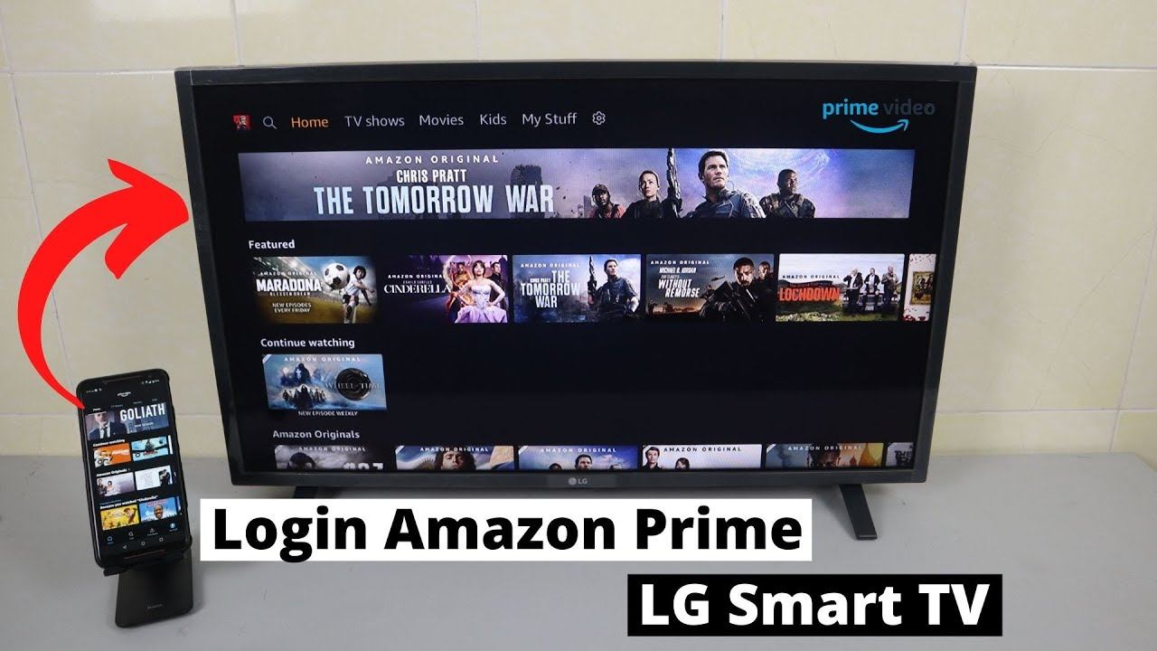 How To Login Amazon Prime Video In LG Smart TV