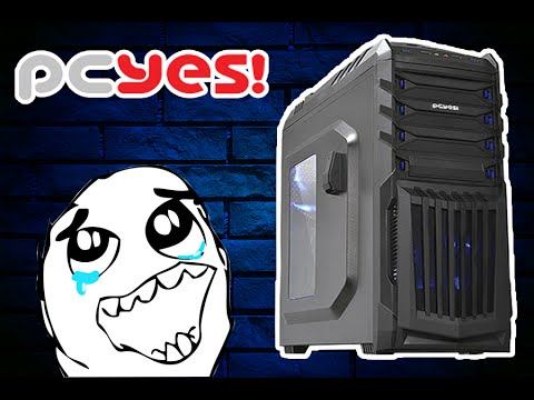UNBOXING - GABINETE PCYES TIGER PRETO + MONTAGEM