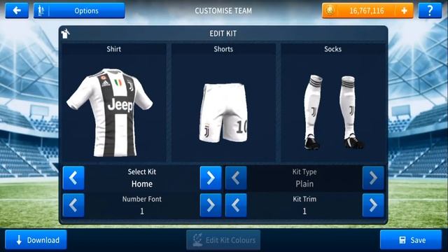How To Create Juventus Team In Dream League Soccer 2019 | Android [No Root & No Mod Apk]