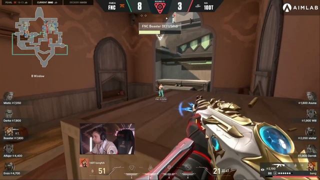 Fnatic Vs 100 Thieves - VALORANT Champions 2022 - Group Stage - BO3