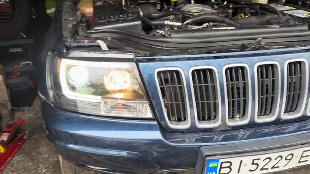 Диво на святвечір! Apgrade оптики Jeep Grand Cherokee 2,7.)