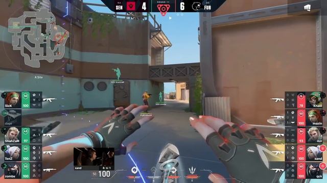 Epic Game! Sentinels Vs FURIA - HIGHLIGHTS | VALORANT Champions