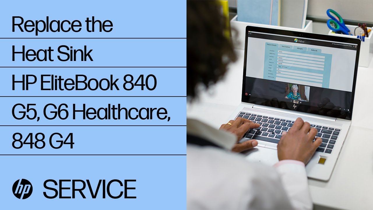 Replace The Heat Sink | HP EliteBook 840 G5, G6 Healthcare, 848 G4 | HP
