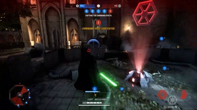 Star Wars Battlefront II - Dark Empire Luke Mod Gameplay (Dark Empire Overhaul)