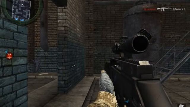 Warface  короткая игра в PVP матче)