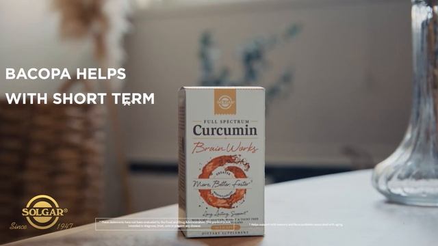 Solgar Full Spectrum Curcumin Campaign | Brain Works Ad 1