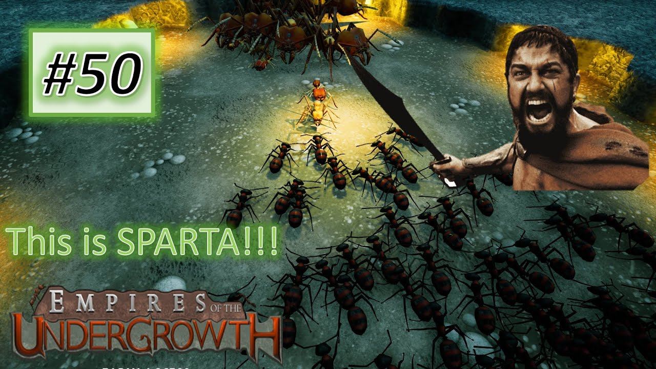 Empires Of The Undergrowth #50: 300 Sparta Black Ant Army