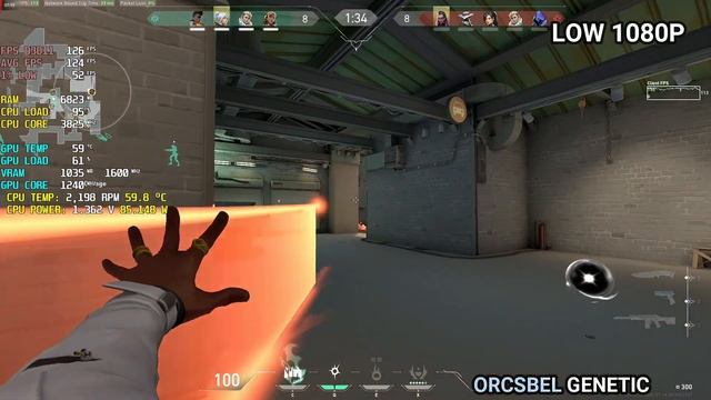 Valorant - Ryzen 3 3200G VEGA 8 & 16GB RAM Benchmark Gameplay