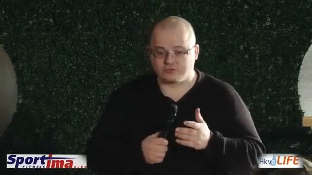 Cеминар о живой воде в Академии Фитнеса Sportima