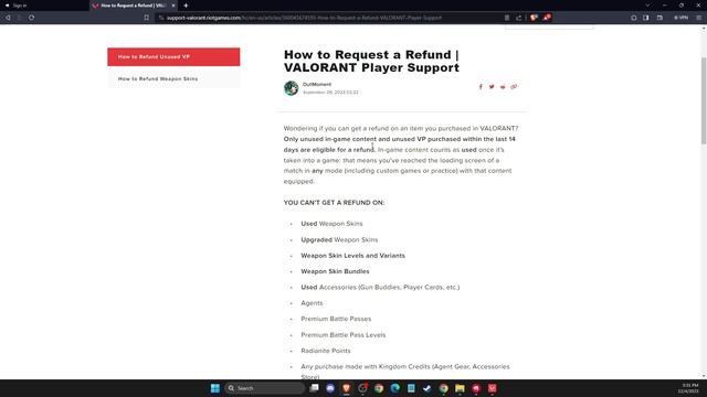 How To Refund Old Skins In Valorant - Full Guide 2024