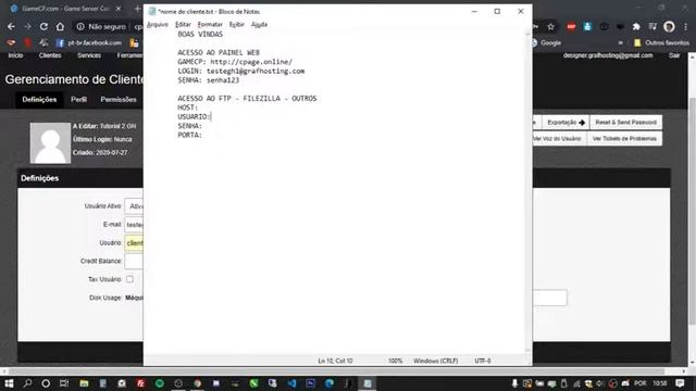 TUTORIAL GH - REPOST ATUALIZADO - Usando O Painel De Revenda GH
