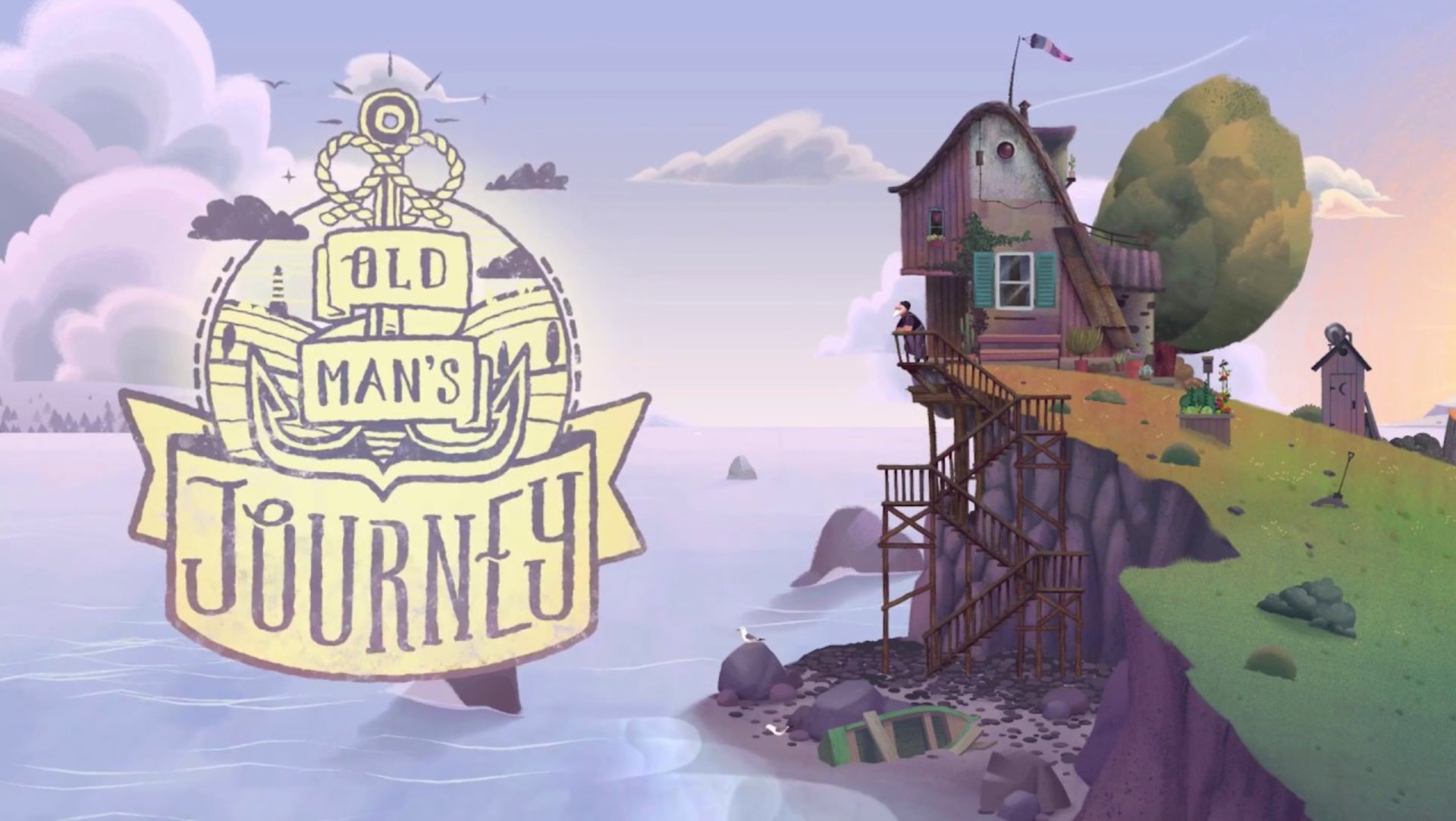 Old Man's Journey Прохождение #1 Начало пути (Без комментариев)