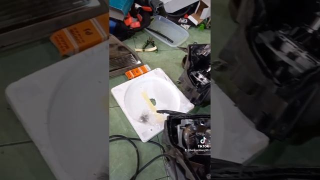 Modif Smoke Headlamp Suzuki Grand Vitara #grandvitara #vitara