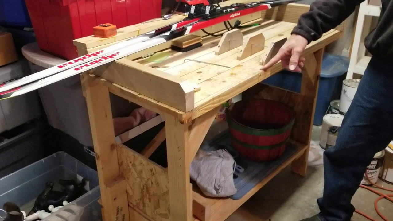Homemade Nordic Wax Bench, DIY X/C Cross Country